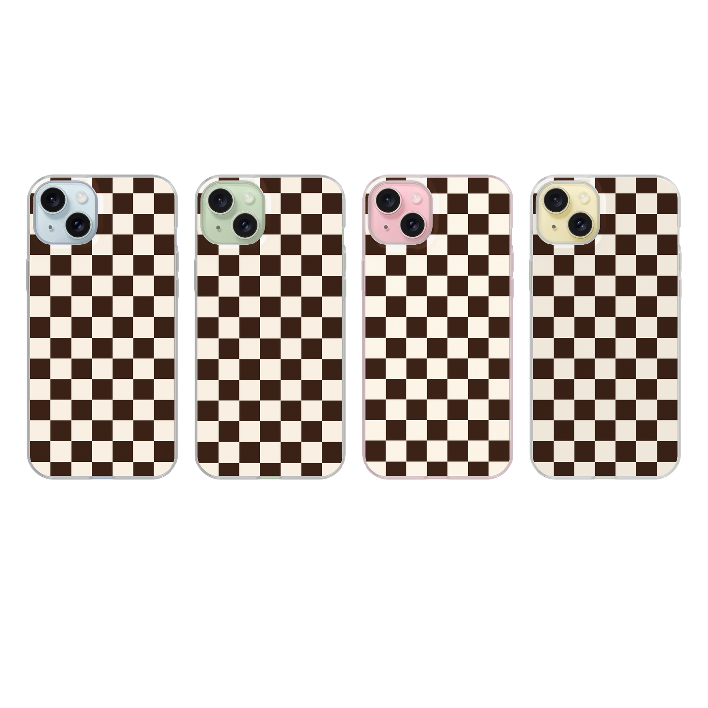 Espresso Checkers II Clear Case Insert