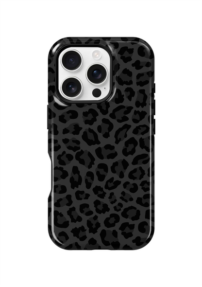 Onyx Leopard Phone Case