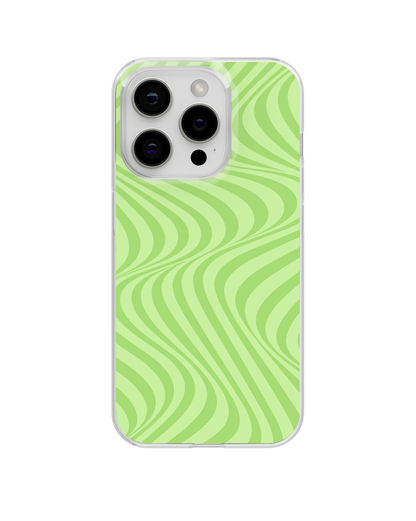 Katydid Swirls Clear Case Insert