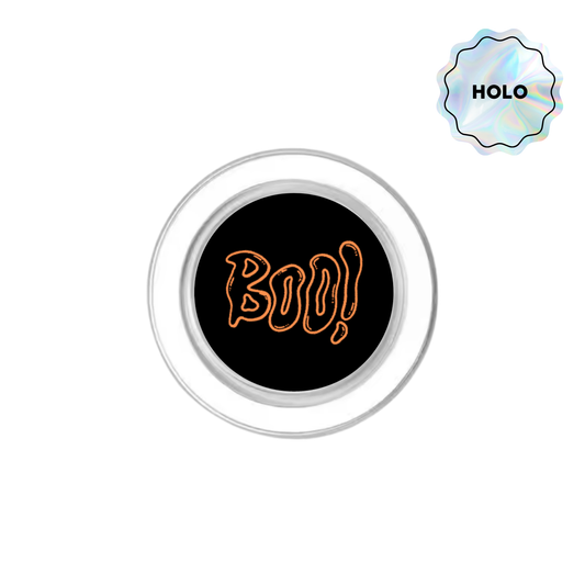 Ghostly Glow BOO! Holographic Phone Grip Insert