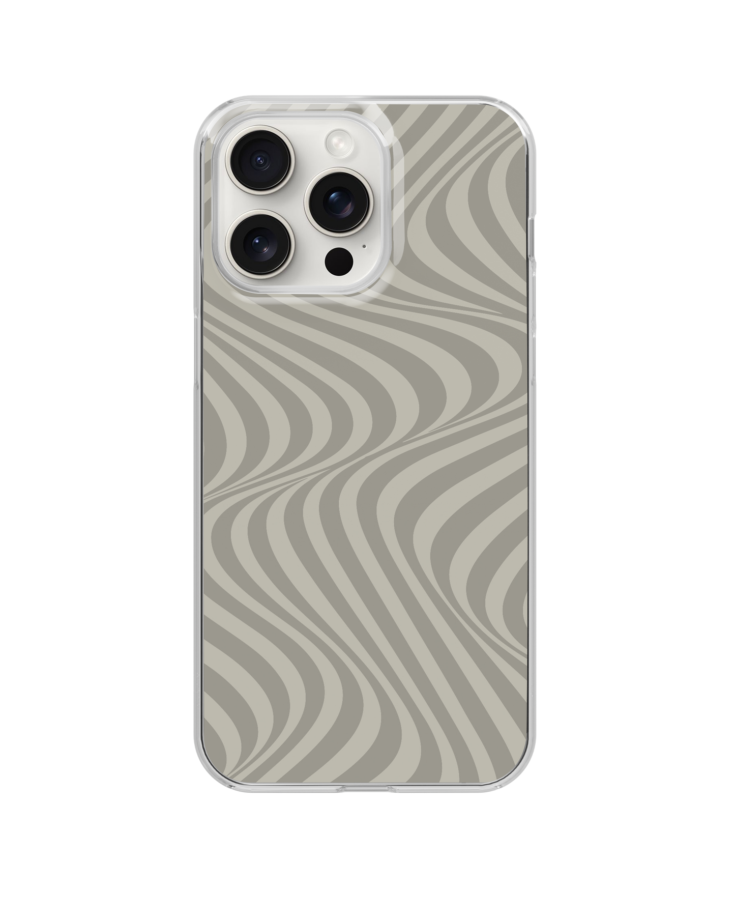 River Rock Swirls Clear Case Insert