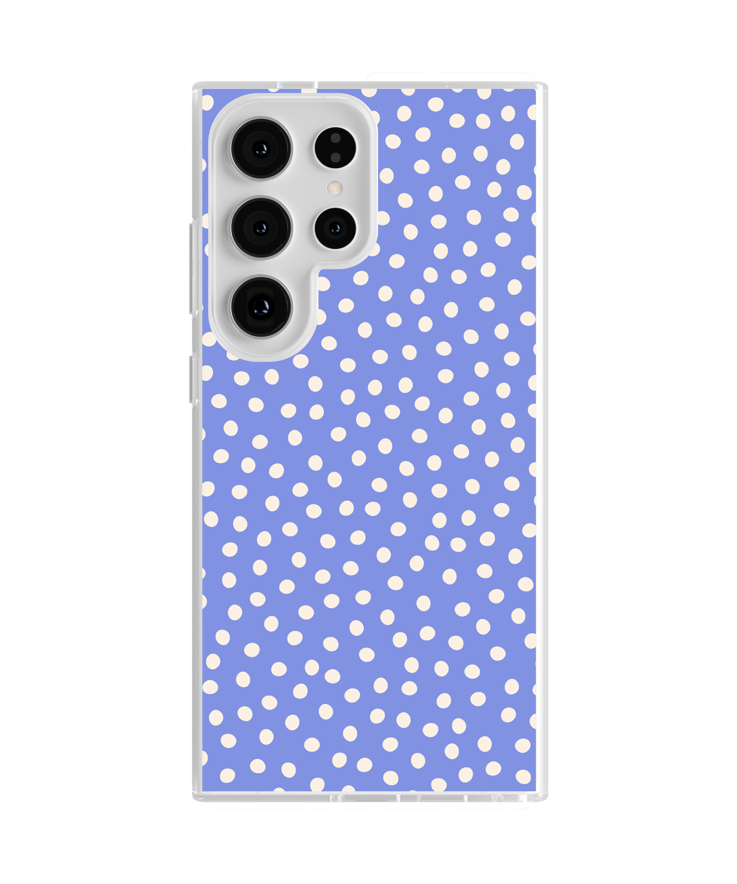 Bluebell Dots Clear Case Insert