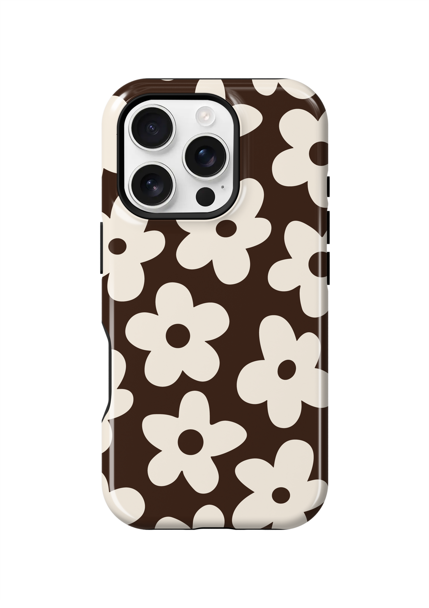 Espresso Big Blooms Phone Case