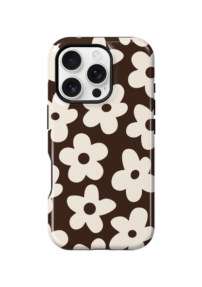 Espresso Big Blooms Phone Case