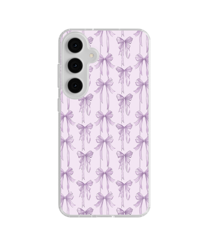 Lilac Blushing Bows Clear Case Insert