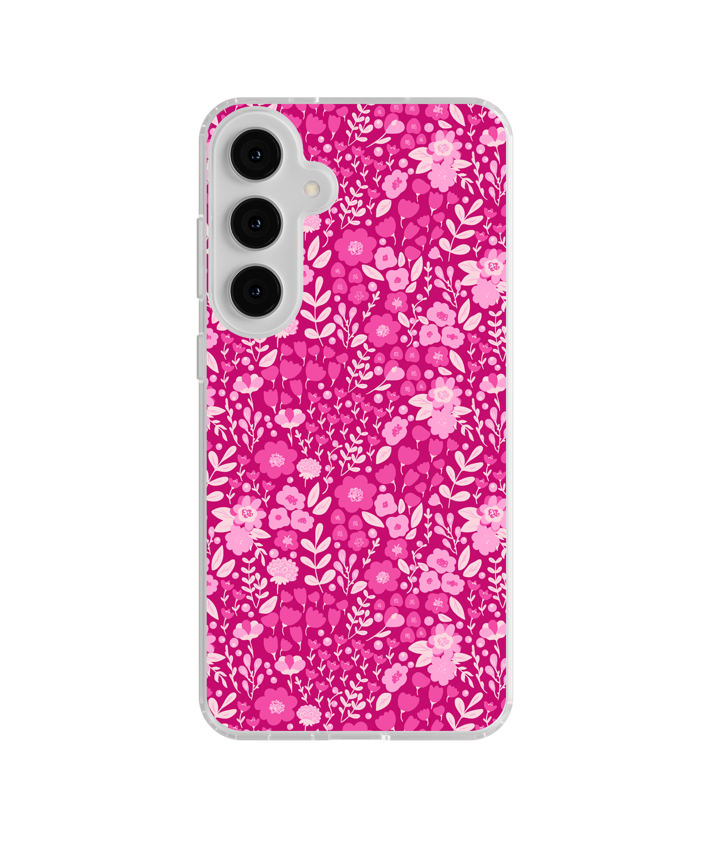 Berry Blossoms (Dark) Clear Case Insert