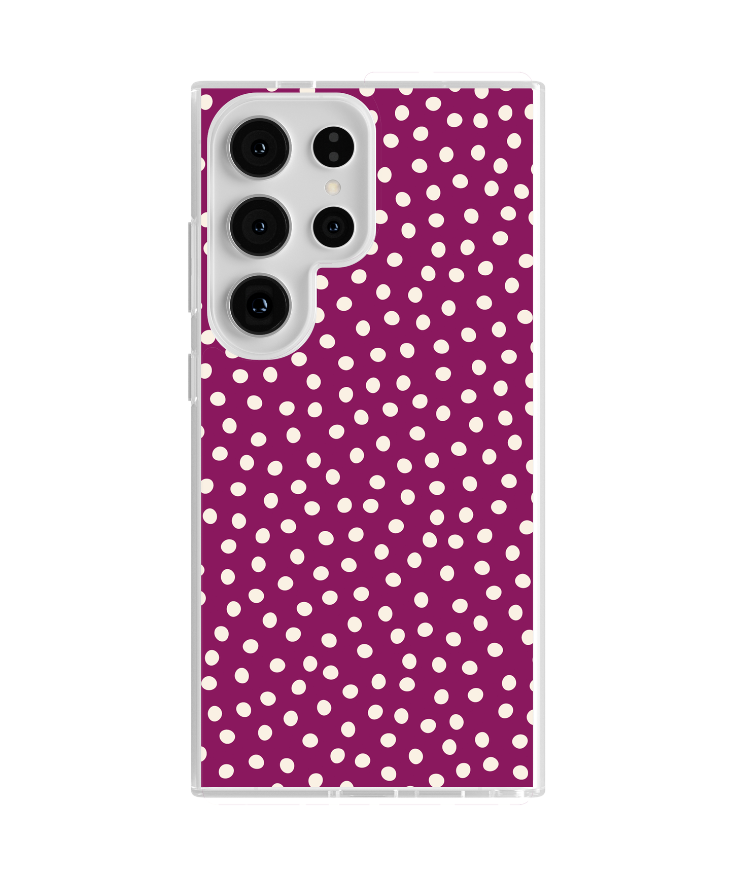 Velvet Dots Clear Case Insert