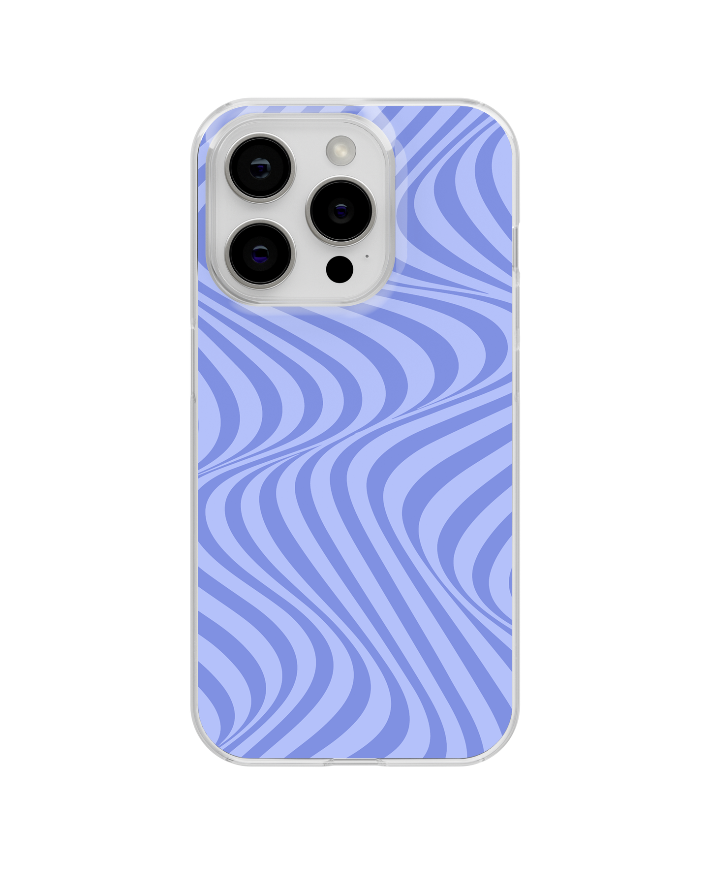 Bluebell Swirls Clear Case Insert