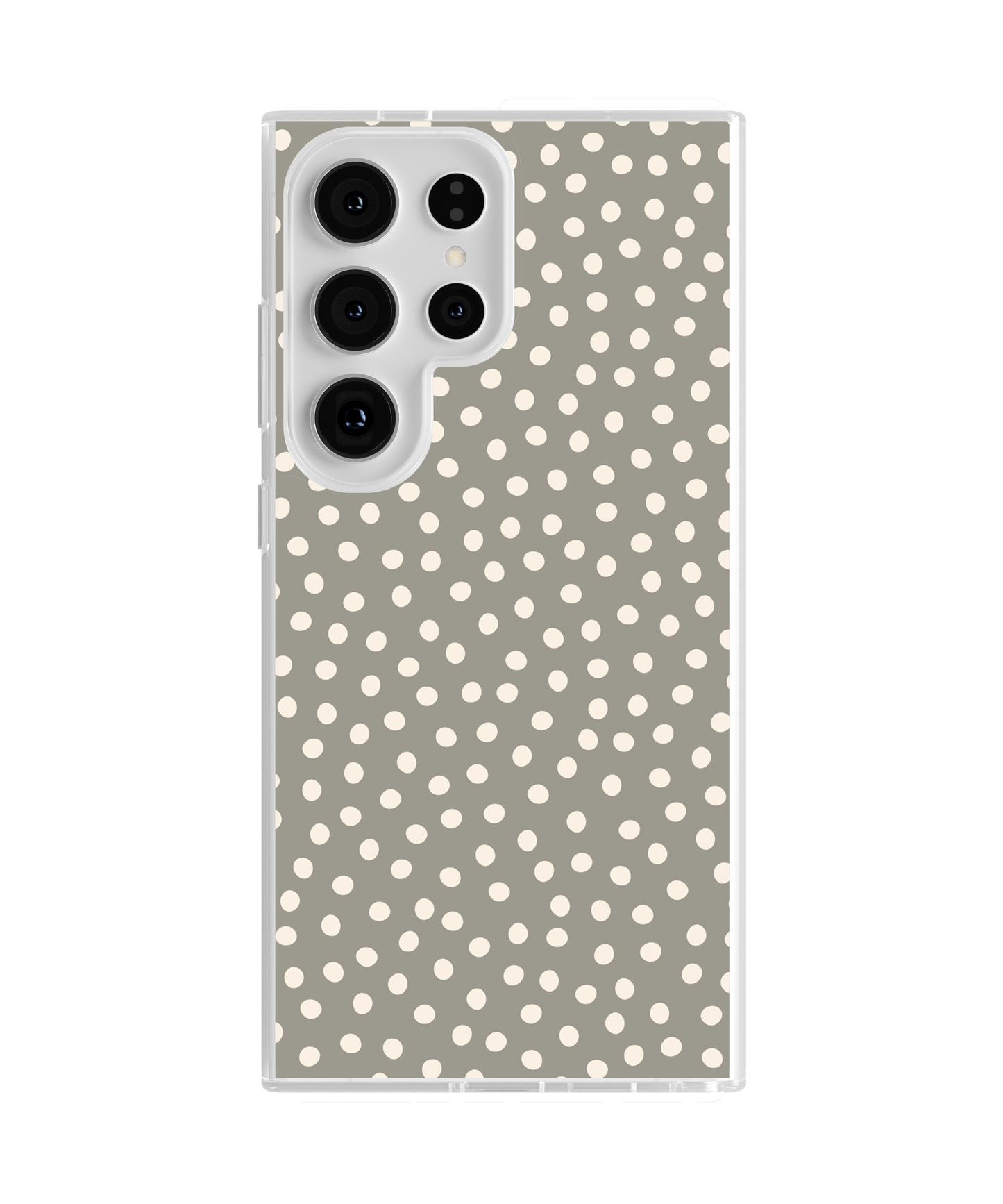 River Rock Dots Clear Case Insert