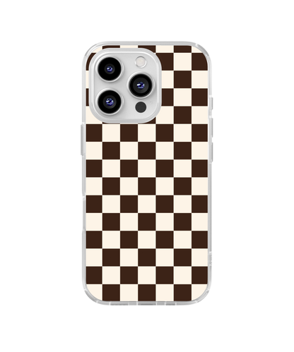 Espresso Checkers II Clear Case Insert