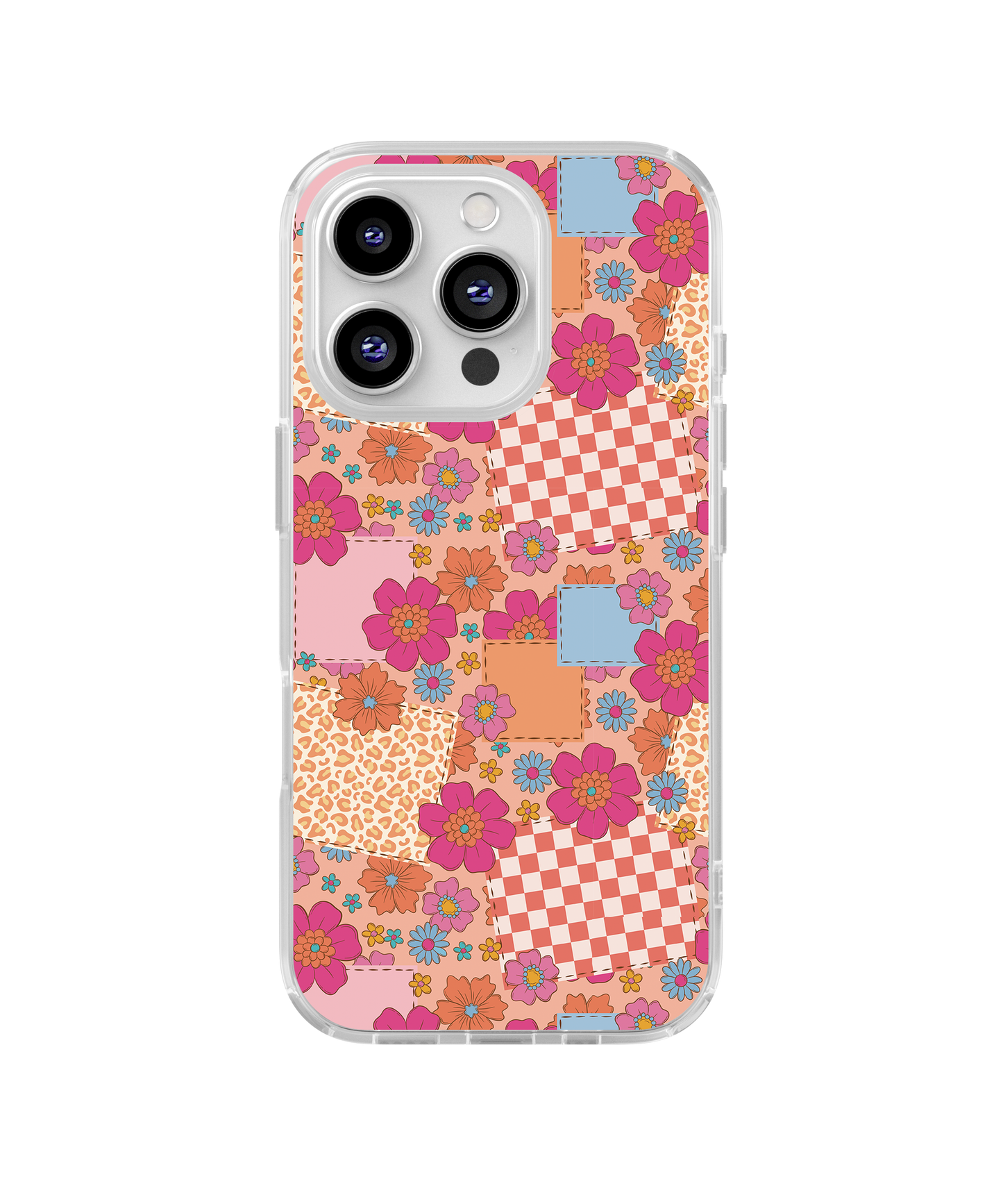 Petal Patchwork Clear Case Insert