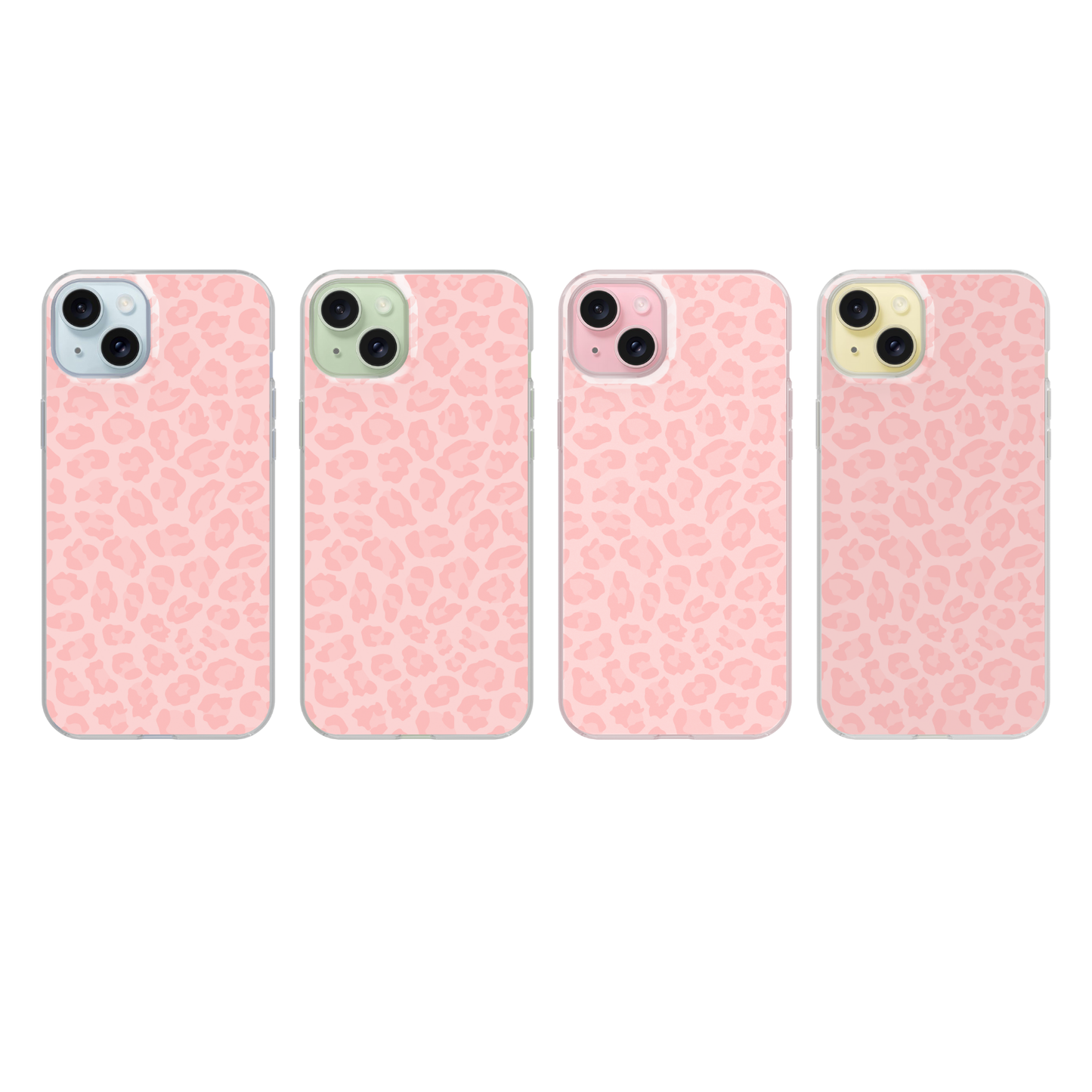 Pinky Swear Leopard Clear Case Insert