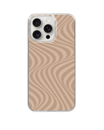 Chestnut Swirls Clear Case Insert