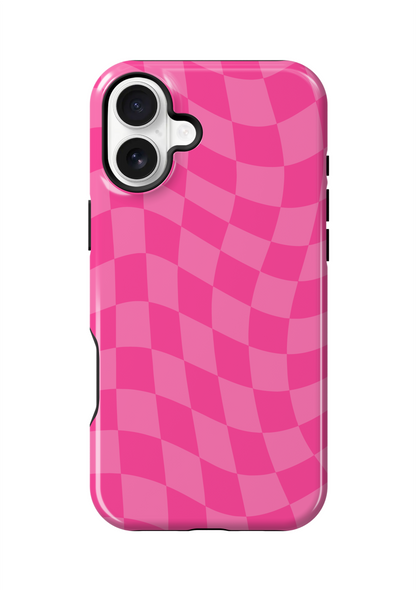 It Girl Wavy Checkers Phone Case