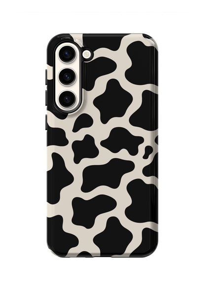 Onyx Cow Print Phone Case