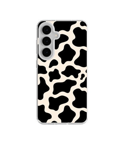 Onyx Cow Print Clear Case Insert