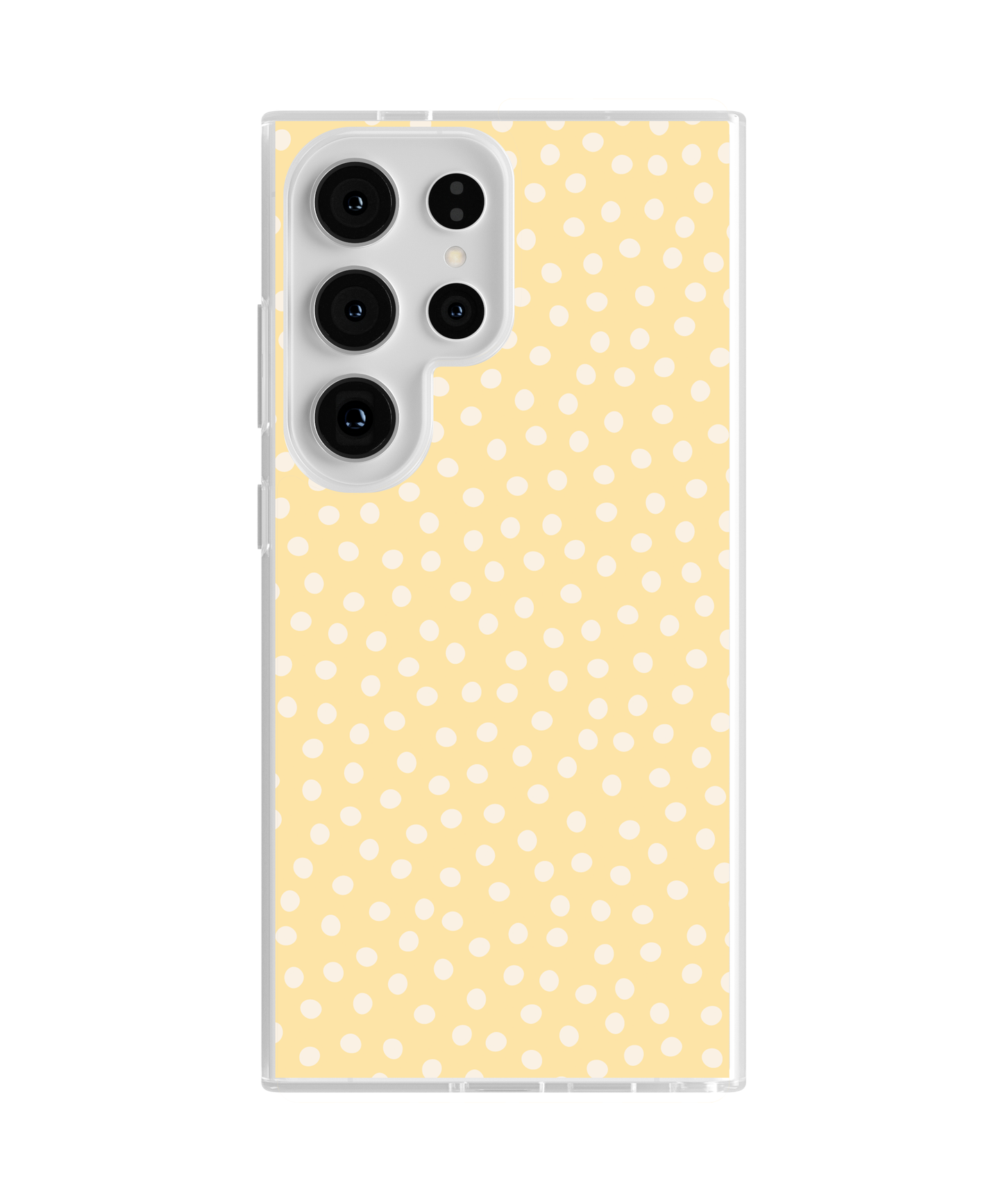 Banana Whispers Dots Clear Case Insert