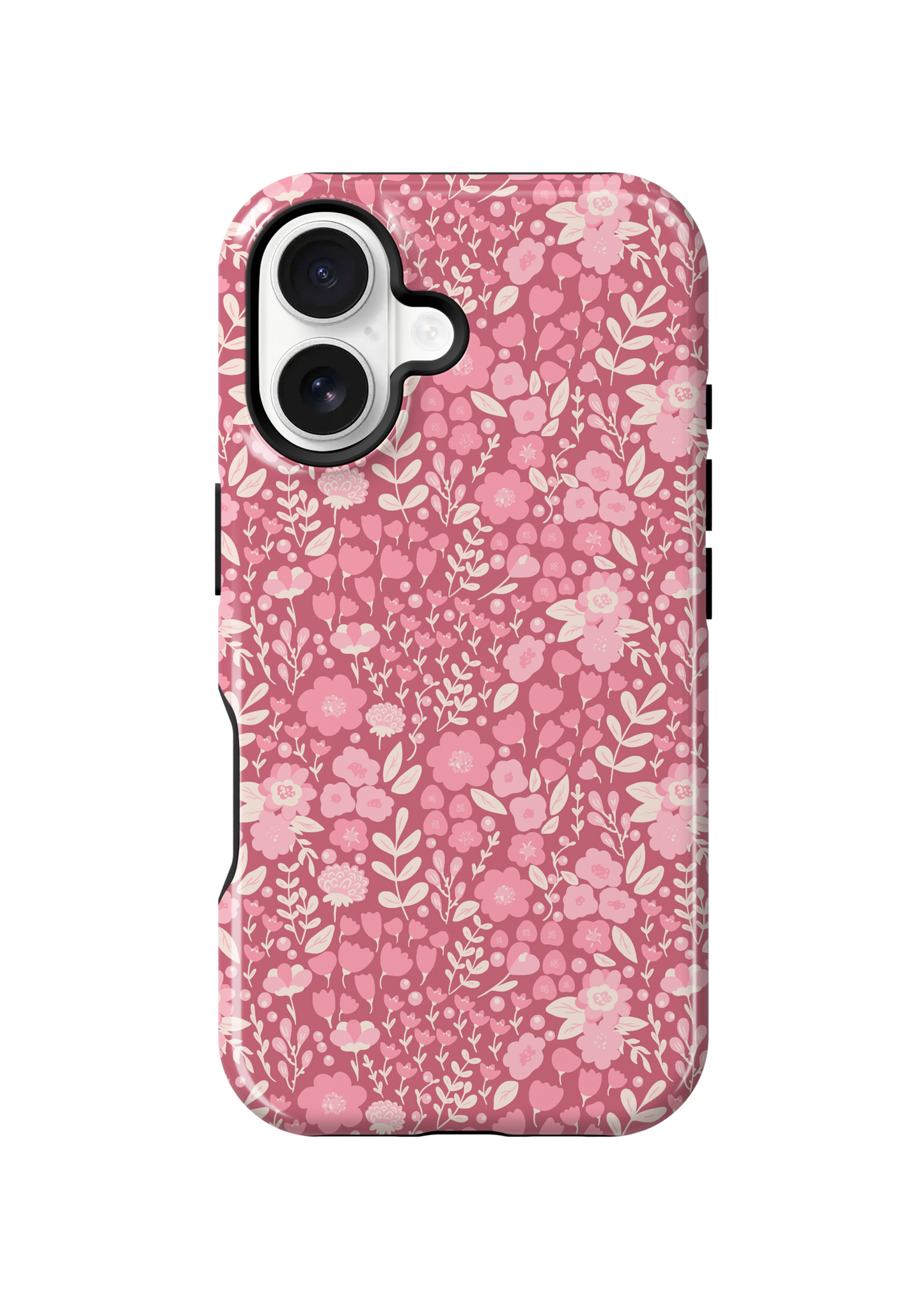 Blush Bouquet (Dark) Phone Case