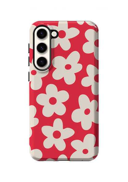 Vermillion Big Blooms Phone Case