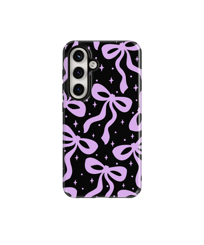 Lilac & Lace Bows II Phone Case