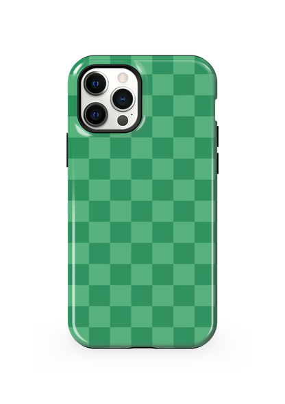 Emerald City Checkers Phone Case