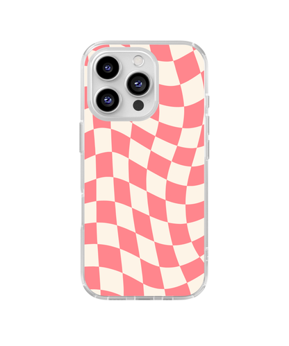 Rose All Day Wavy Checkers II Clear Case Insert