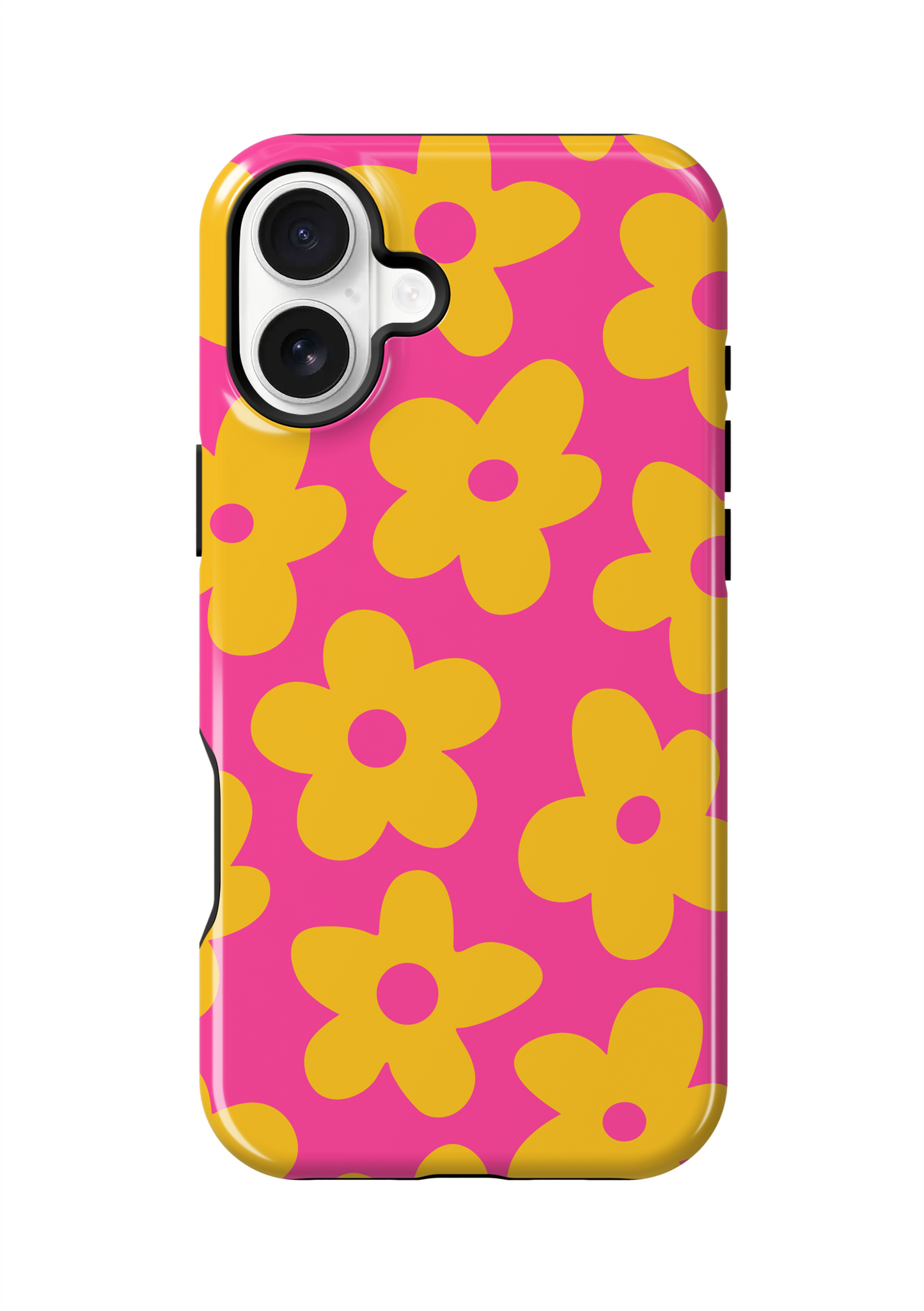 Pink Lemonade Big Blooms Phone Case