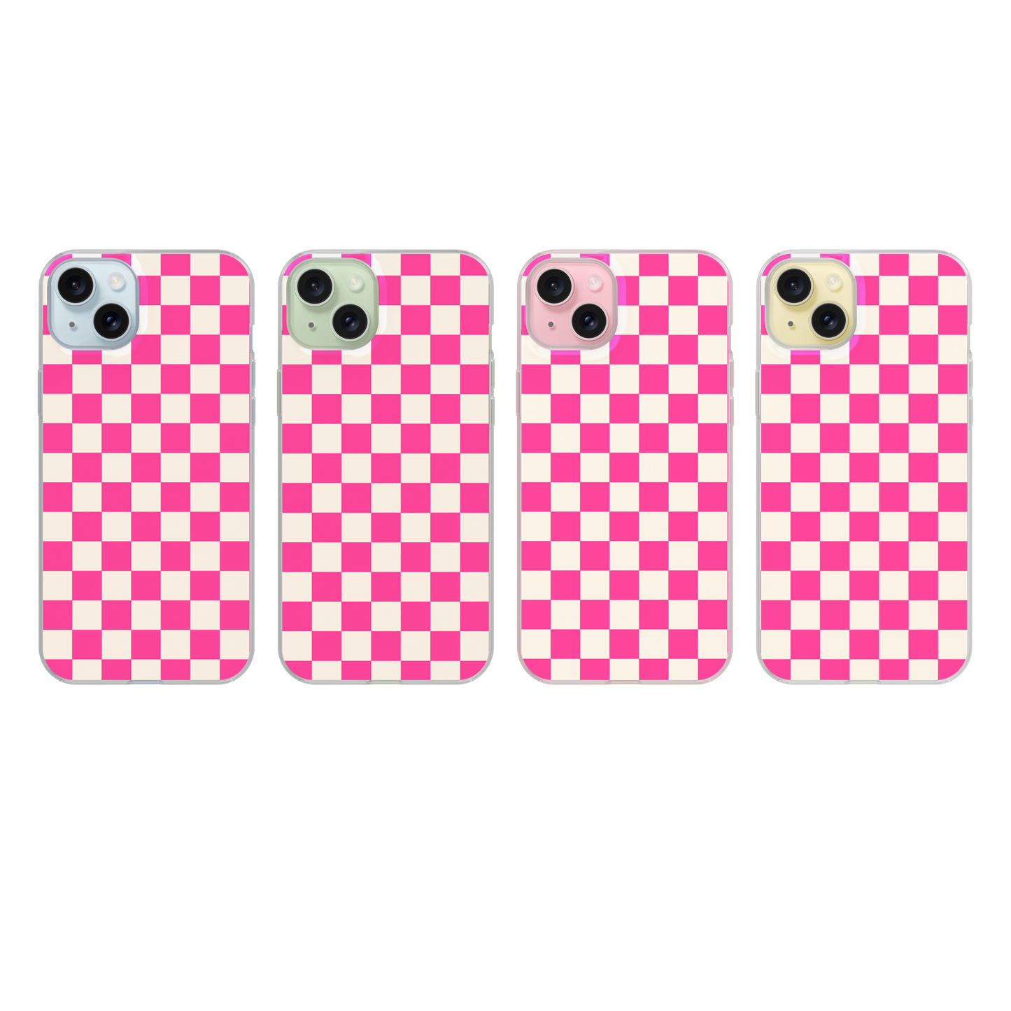 It Girl Checkers II Clear Case Insert