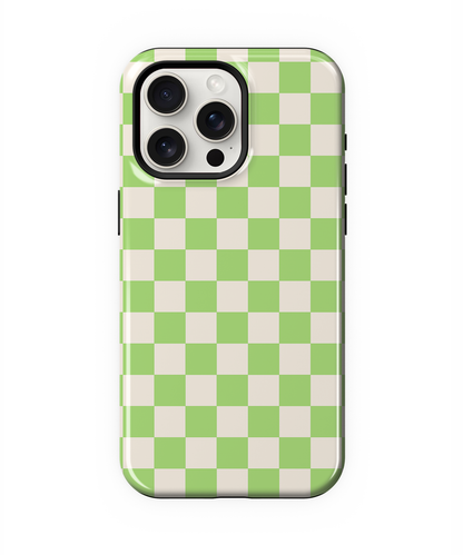 Katydid Checkers II Phone Case