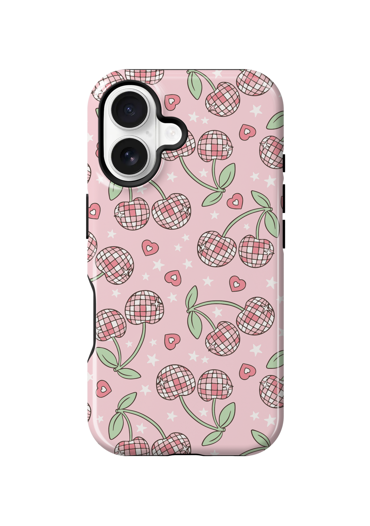 Pastel Disco Cherries Phone Case