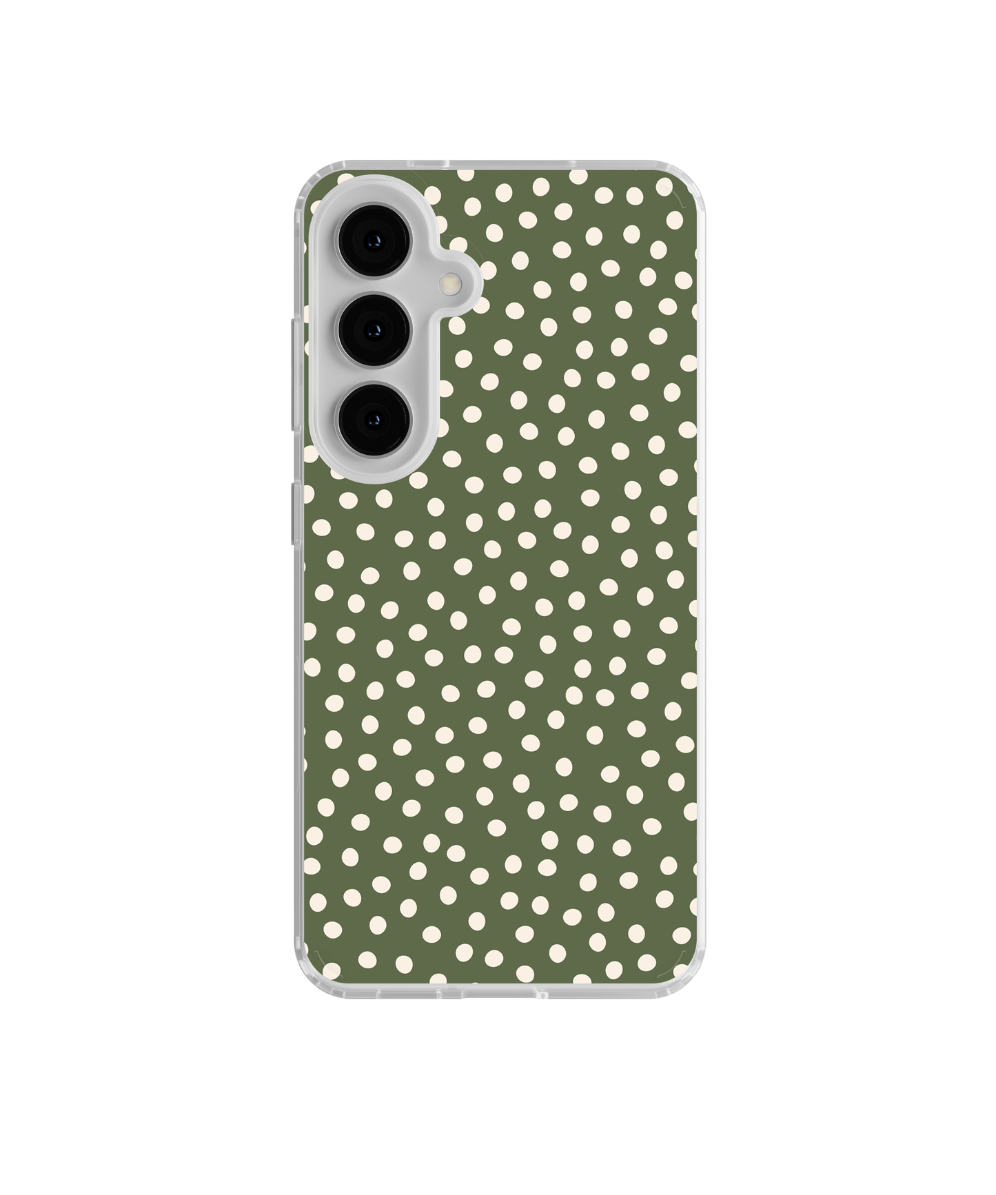 Moss Dots Clear Case Insert