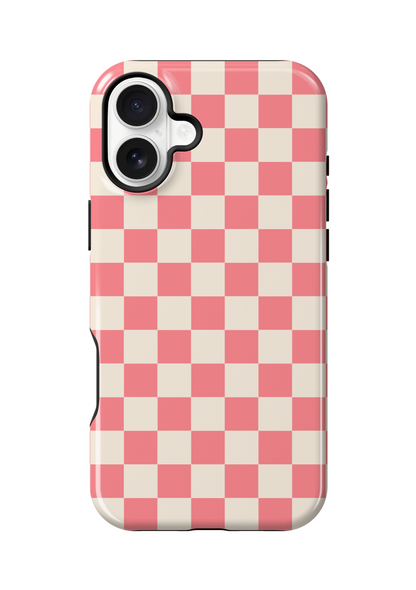 Rose All Day Checkers II Phone Case