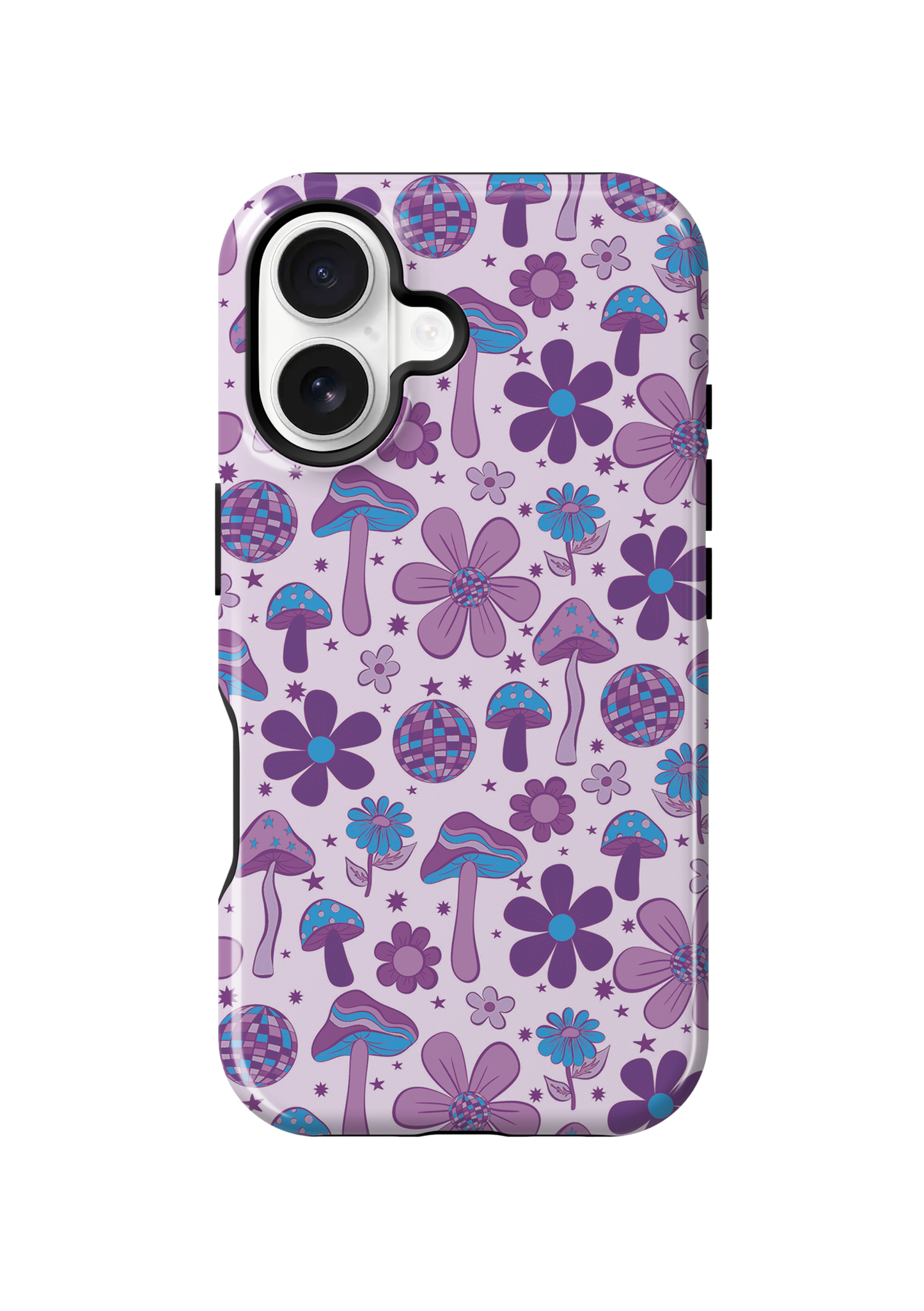 Purple Fungi Fantasia iPhone Case