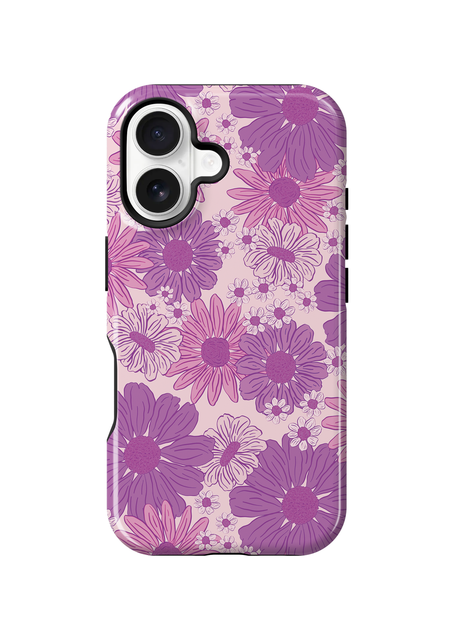 Purple Summer Blooms Phone Case