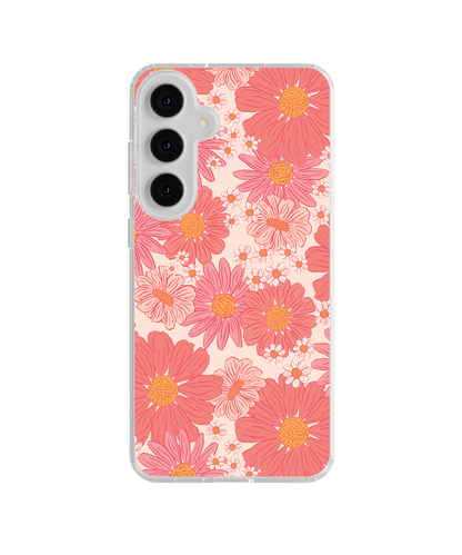 Pink Summer Blooms Clear Case Insert