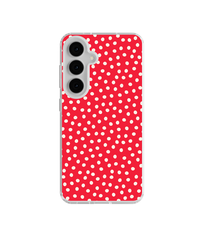 Vermillion Dots Clear Case Insert