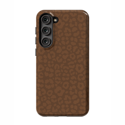 Cocoa Cheetah Galaxy Case