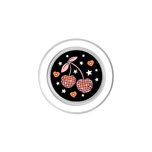 Haunted Disco Cherries II Phone Grip Insert