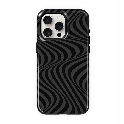 Onyx Swirls Phone Case