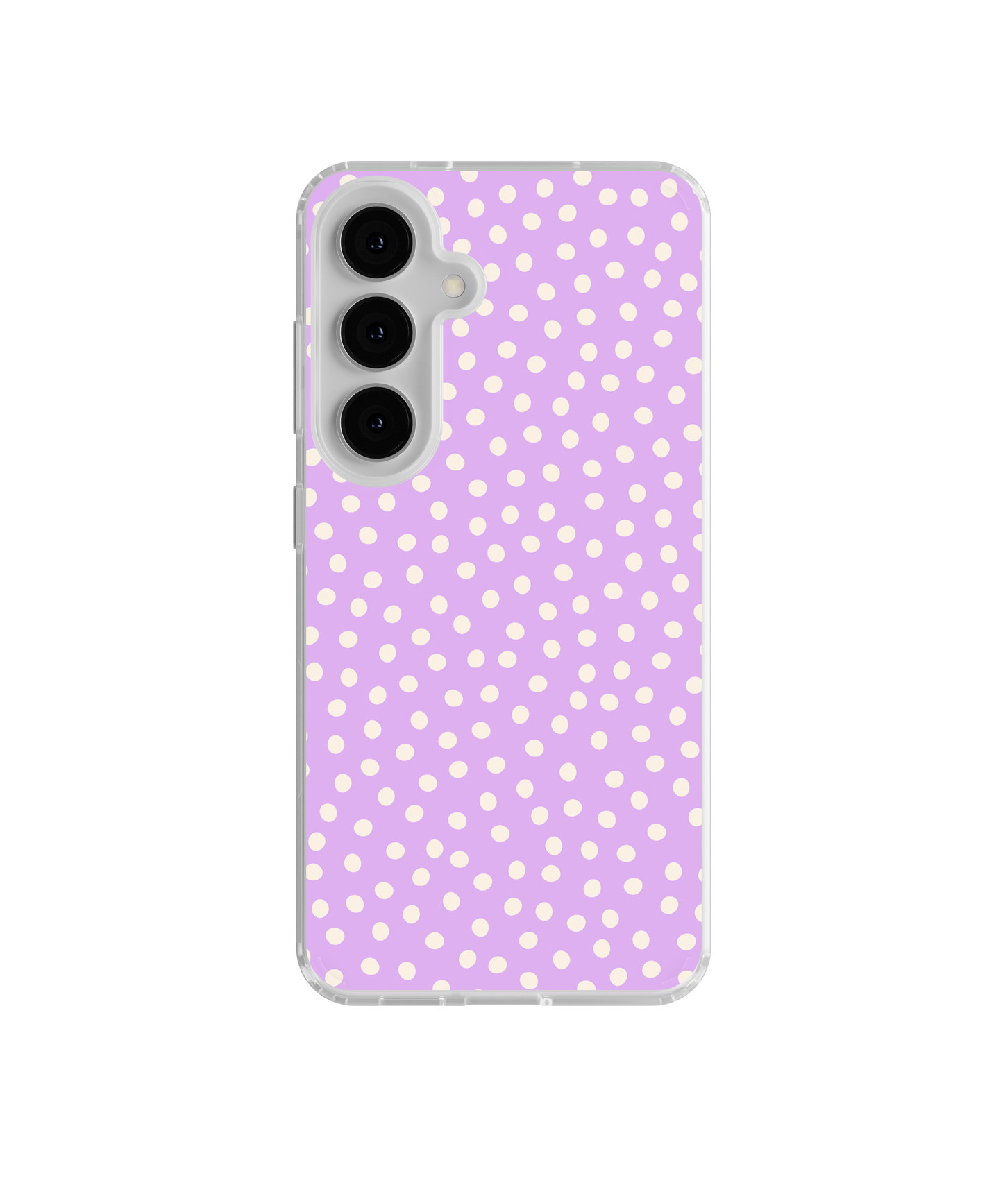 Lilac Dots Clear Case Insert