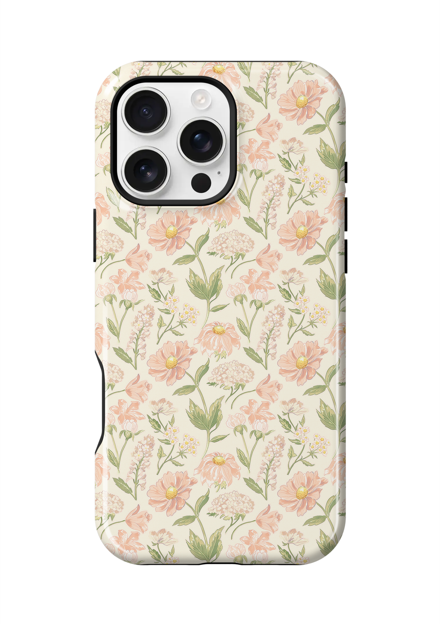 Blush Heirloom Blooms Phone Case