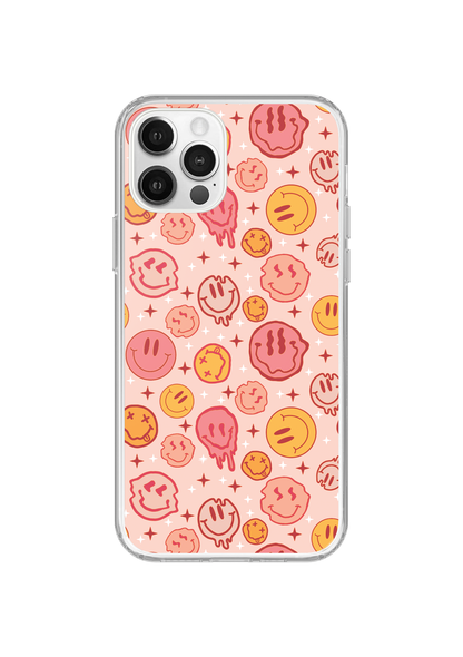 Orange & Pink Happy Hypnosis Clear Case Insert