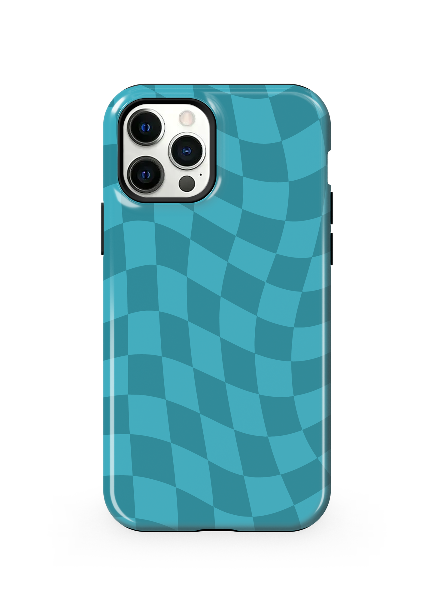 Mermaid Jewel Wavy Checkers Phone Case