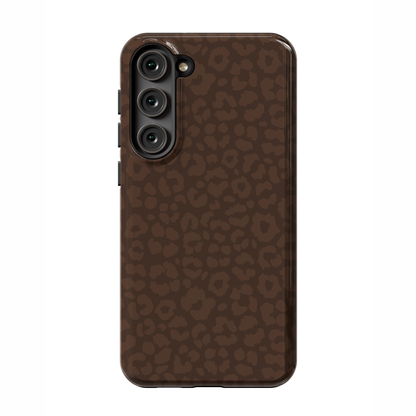 Espresso Cheetah Galaxy Case