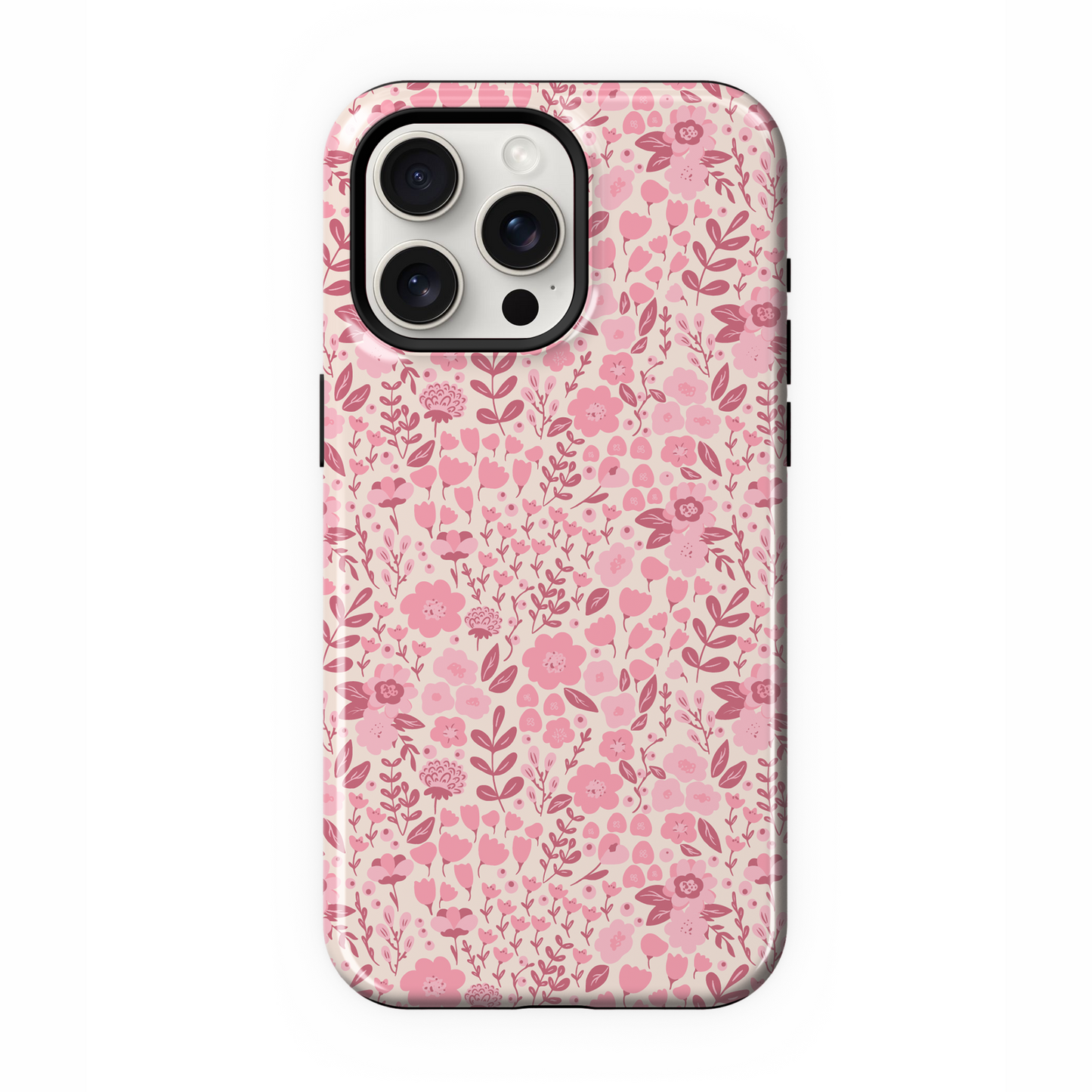 Blush Bouquet (Light) Phone Case