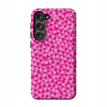 Fuchsia Pop Joy Bursts Galaxy Case