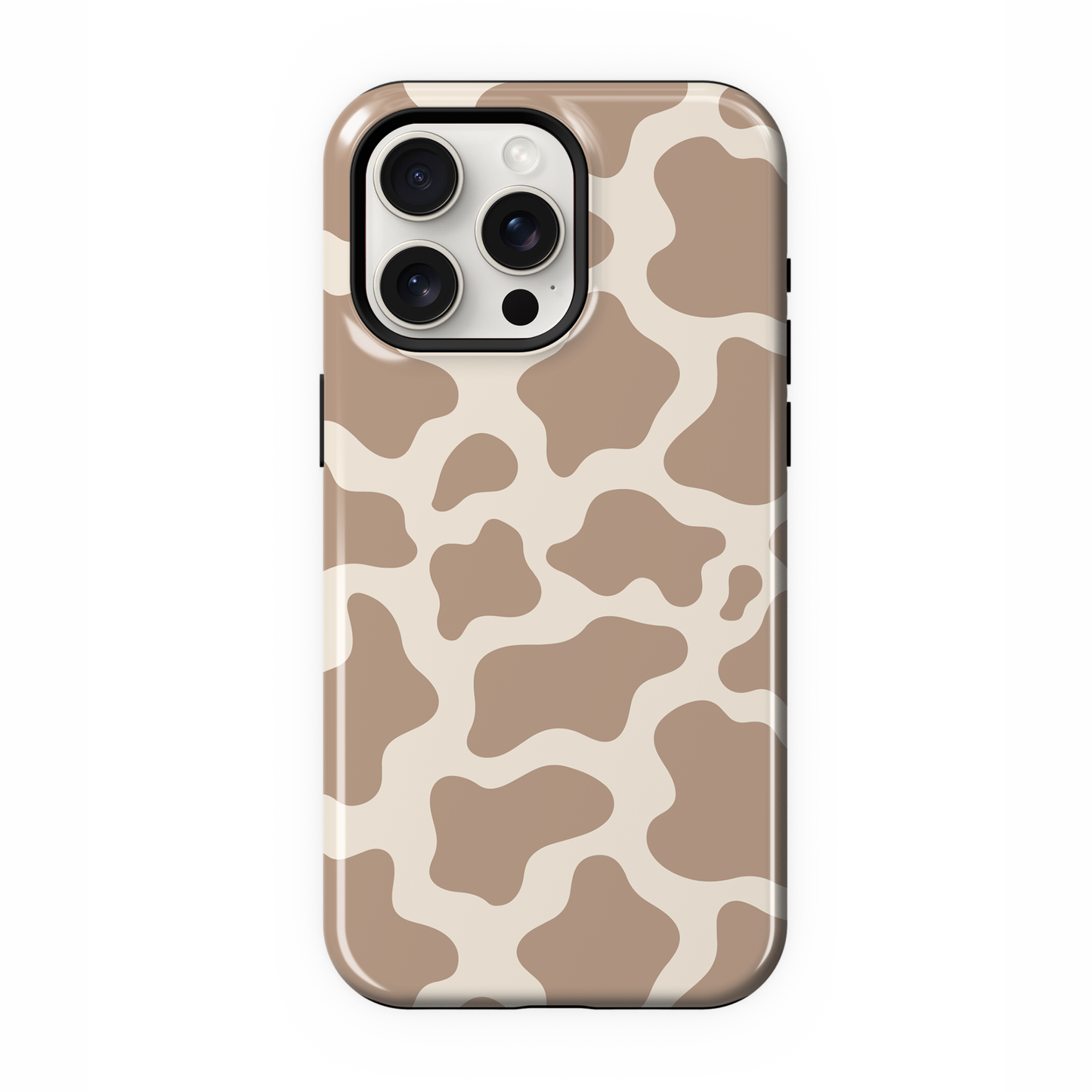 Chestnut Cow Print Phone Case