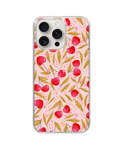 Classic Cherry Charm Clear Case Insert