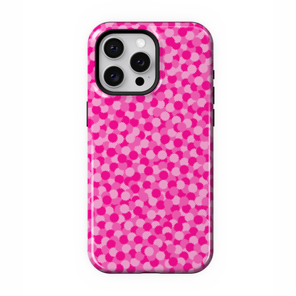 Fuchsia Pop Joy Bursts iPhone Case