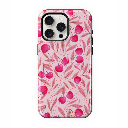 Grenadine Cherry Charm Phone Case